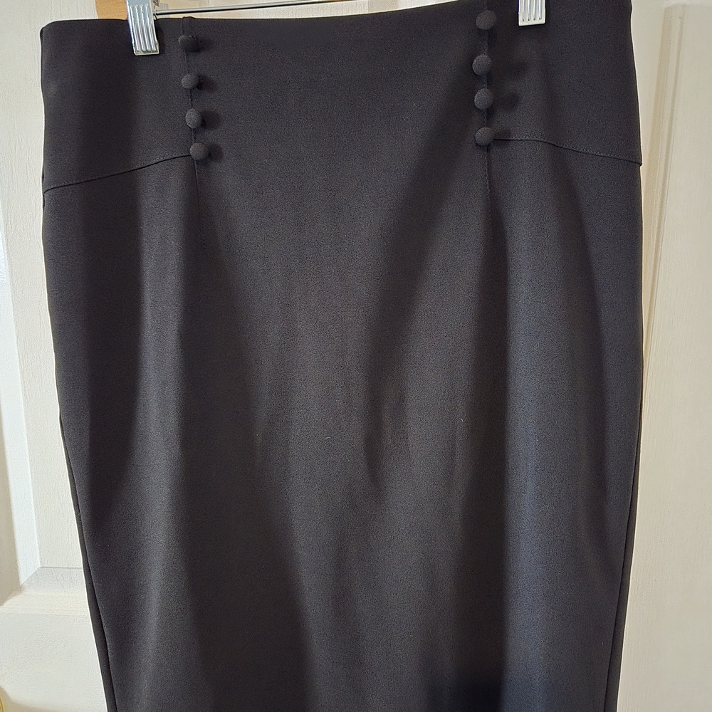 Chic Black Pencil Skirt for Women